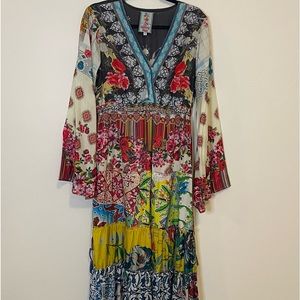 Johnny Was Silk Dress